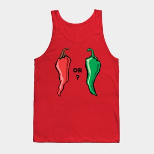 Red or Green? Tank Top